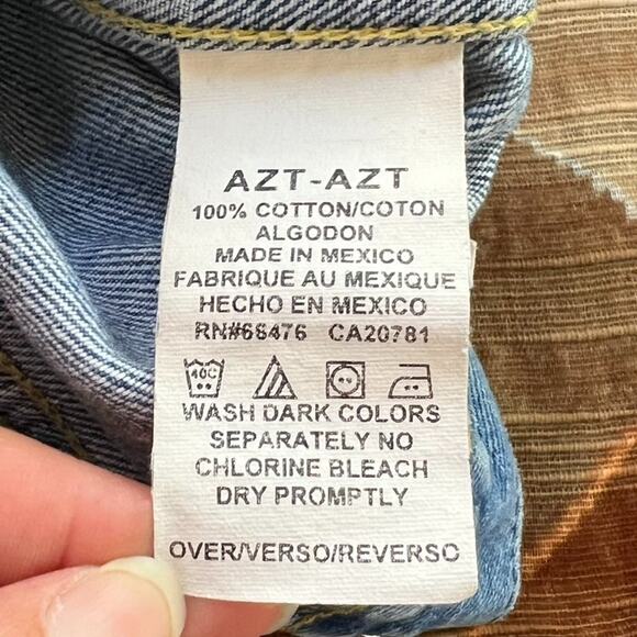 Tommy Jeans Denim Jacket Women's Size Large 100% Cotton GInny Jacket VIntage - Picture 9 of 12